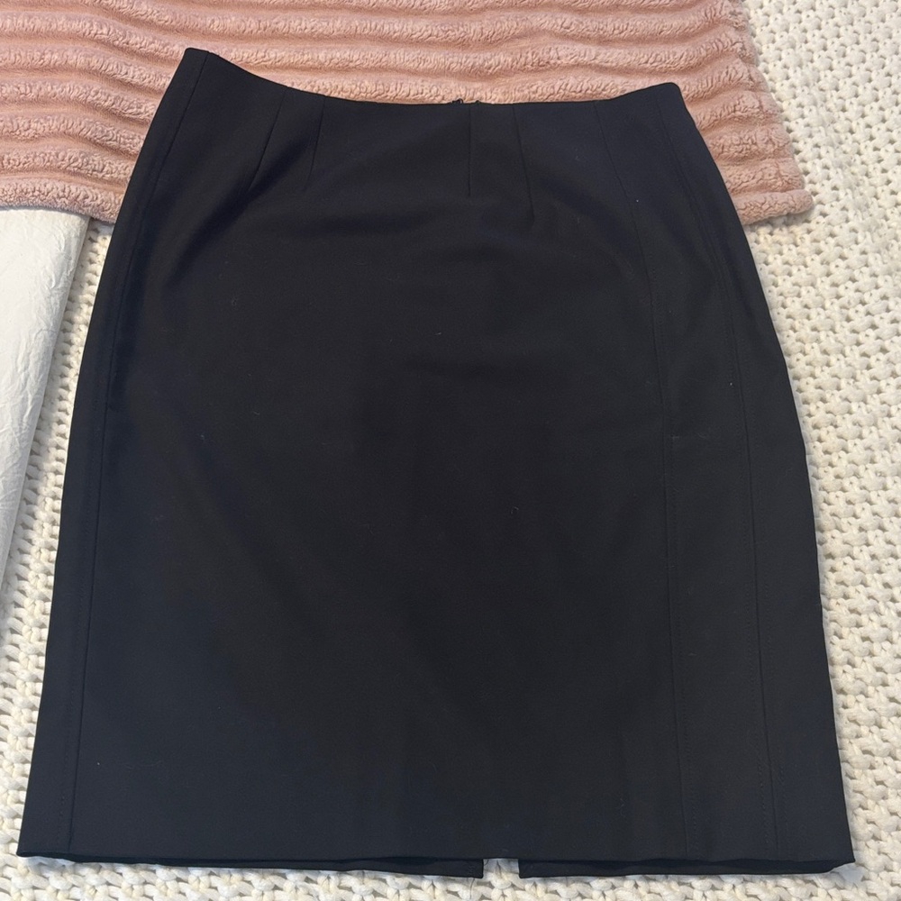 White House Black Market Elegant Black Pencil Skirt